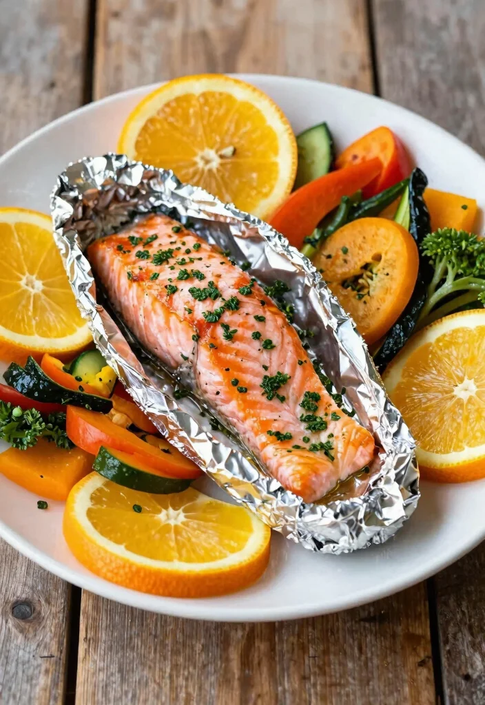 20 Healthy Salmon Dinner Recipes Ready for Weeknights - 13. Citrus Herb Salmon Foil Packets 1