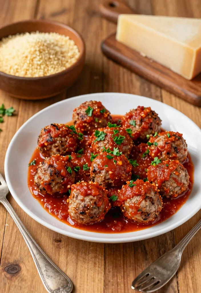 20 Italian Sausage Dinner Recipes the Whole Family Will Love - 17. Baked Italian Sausage Meatballs 1