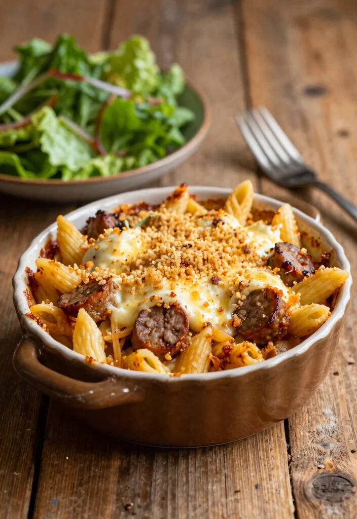 20 Italian Sausage Dinner Recipes the Whole Family Will Love - 4. Italian Sausage Pasta Bake 1
