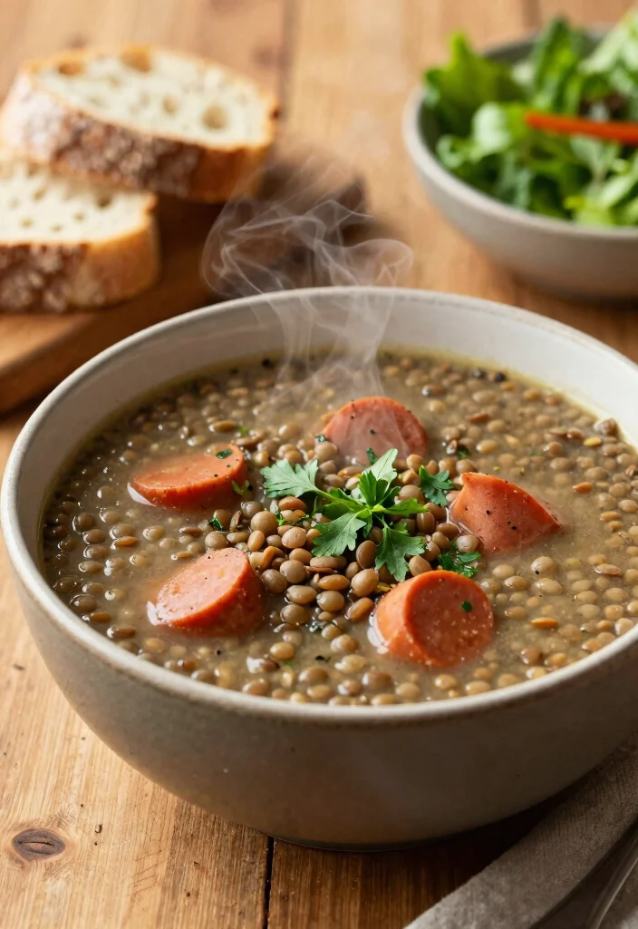 20 Italian Sausage Dinner Recipes the Whole Family Will Love - 9. Italian Sausage and Lentil Soup 1