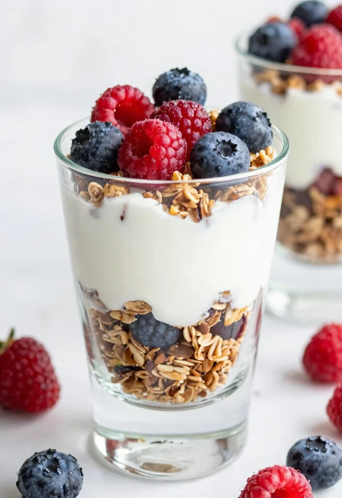 20 Lunch Options for Kids That Are Healthy and Kid-Approved - 15. Greek Yogurt Parfaits 1