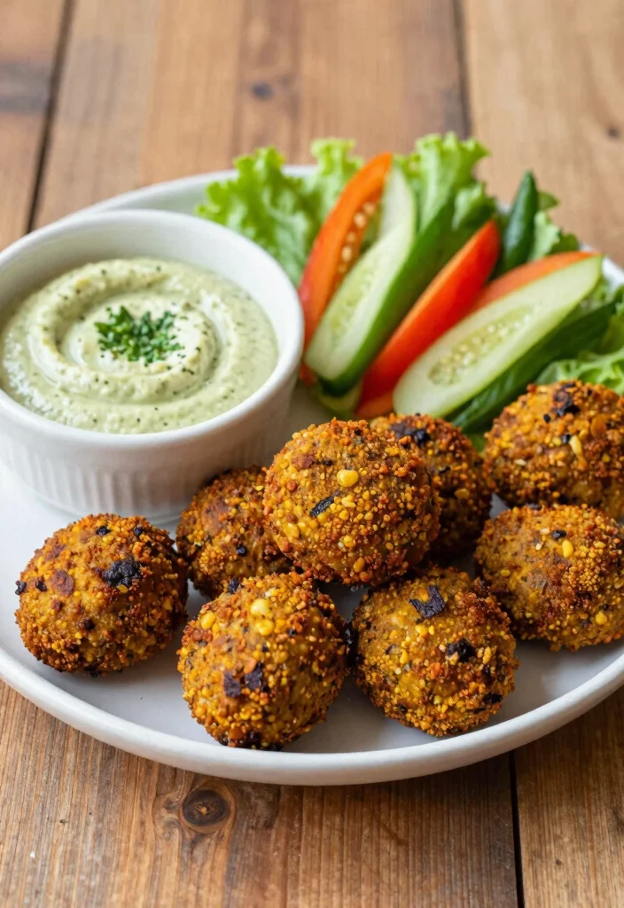 20 Meatless Dinner Recipes That Are Hearty and Satisfying - 19. Baked Falafel 1