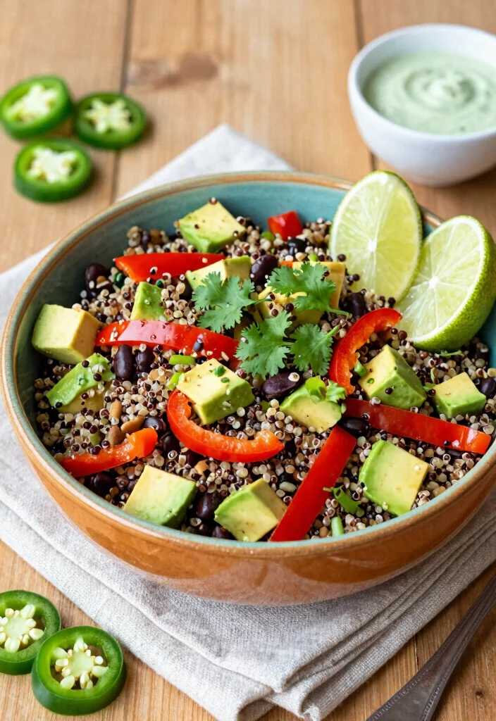 20 Meatless Dinner Recipes That Are Hearty and Satisfying - 2. Quinoa and Black Bean Salad 1