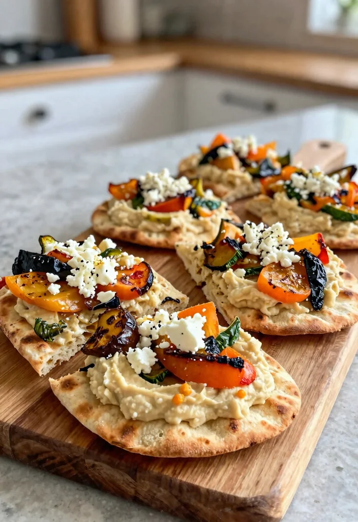 20 Mediterranean Diet Dinner Recipes for a Healthy Lifestyle - 13. Mediterranean Flatbreads 1