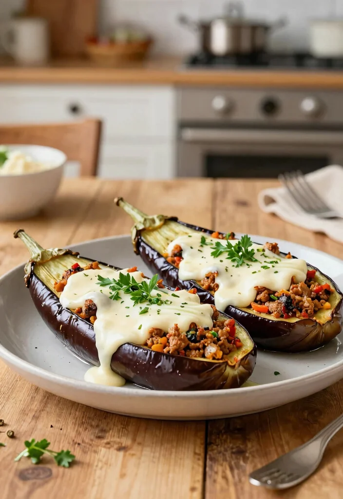 20 Mediterranean Diet Dinner Recipes for a Healthy Lifestyle - 6. Greek-Style Stuffed Eggplant 1