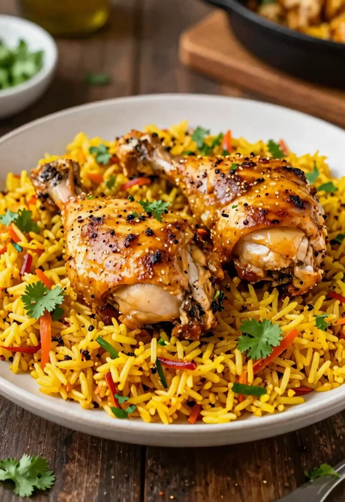 20 One-Pan Dinner Recipes for Easy Cleanup - 12. One-Pan Spanish Rice and Chicken 1
