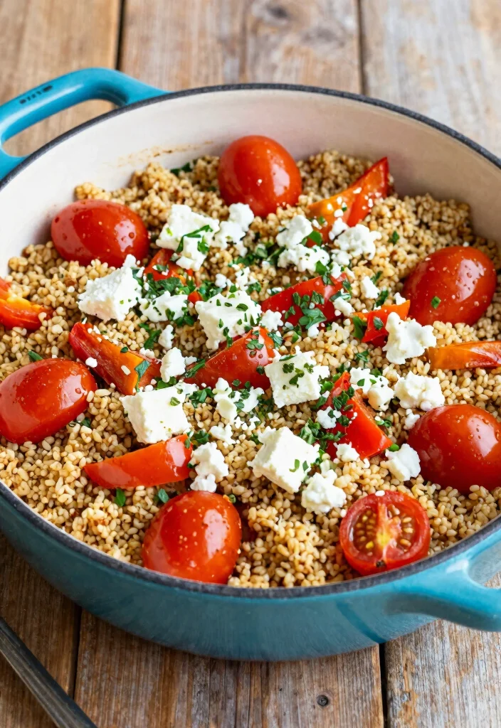 20 One-Pan Dinner Recipes for Easy Cleanup - 2. One-Pan Mediterranean Quinoa Bake 1