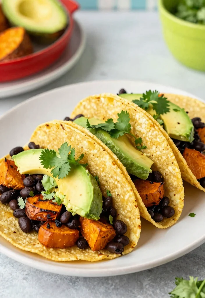 20 One-Pan Dinner Recipes for Easy Cleanup - 20. One-Pan Sweet Potato & Black Bean Tacos 1