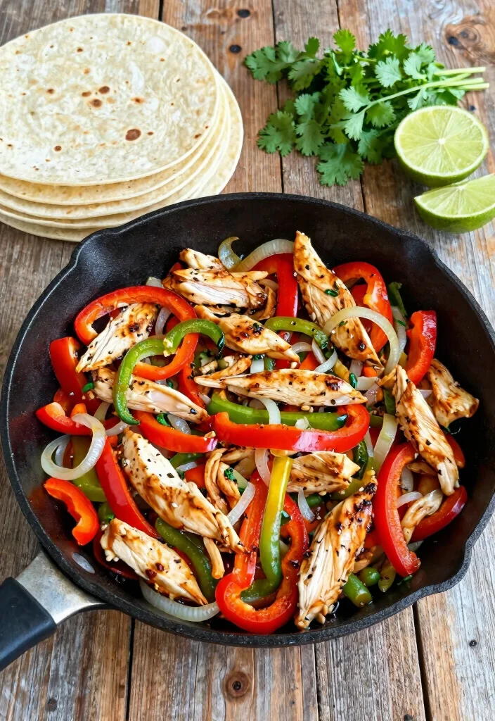 20 One-Pan Dinner Recipes for Easy Cleanup - 4. Chicken Fajita One-Pan Dinner 1