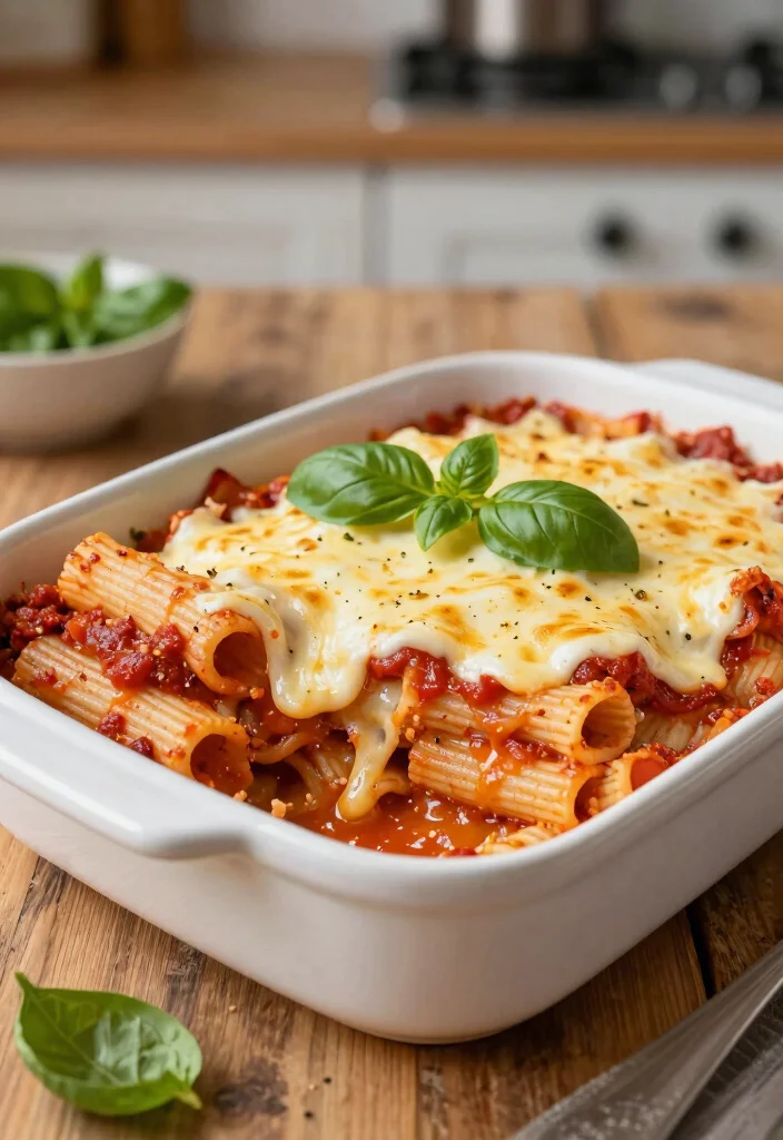 20 One-Pan Dinner Recipes for Easy Cleanup - 8. One-Pan Baked Ziti 1