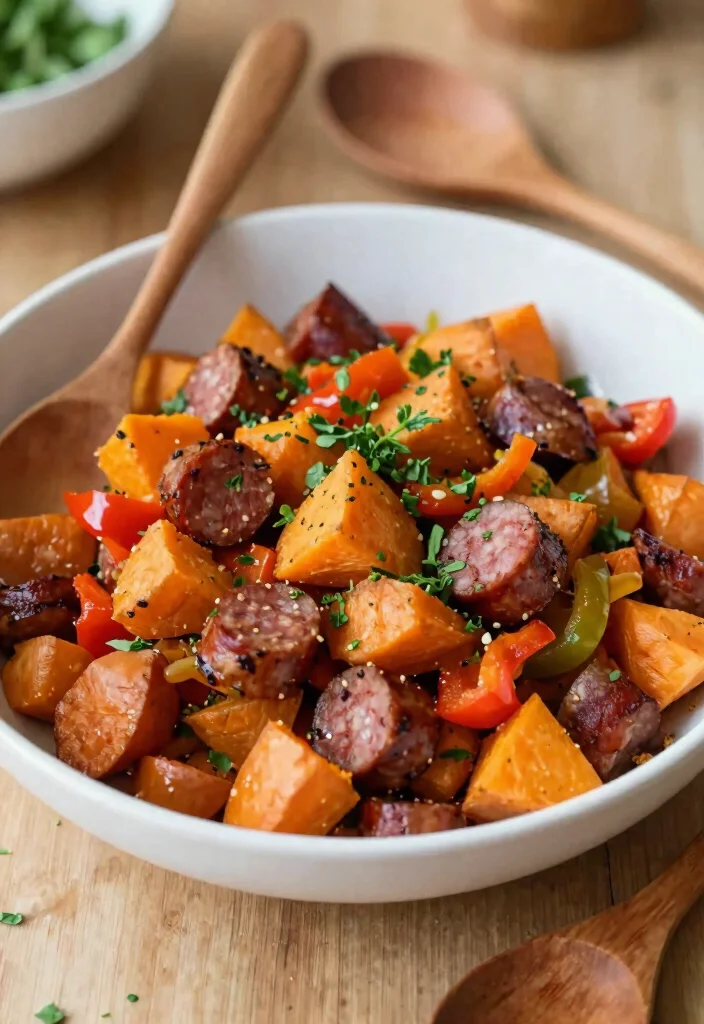 20 Whole30 Dinner Recipes That Are Simple and Satisfying - 11. Sweet Potato and Sausage Hash 1