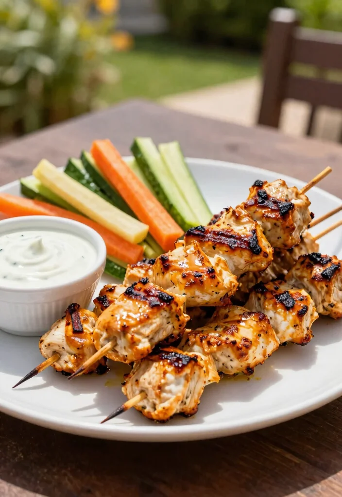 20 Whole30 Dinner Recipes That Are Simple and Satisfying - 13. Ranch Chicken Skewers 1