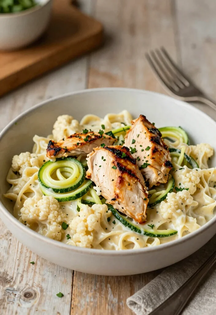 20 Whole30 Dinner Recipes That Are Simple and Satisfying - 20. Whole30 Chicken Alfredo 1