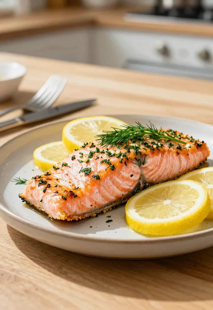 20 Whole30 Dinner Recipes That Are Simple and Satisfying - 6. Garlic Herb Salmon 1