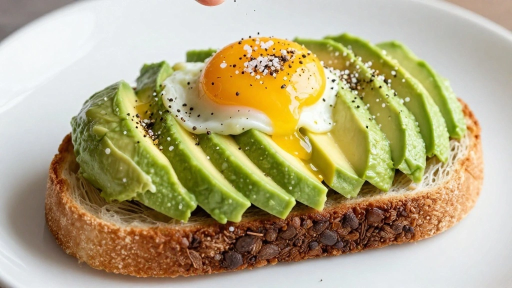 Avocado Toast with Egg for Breakfast - Step 7: Season the Dish 1