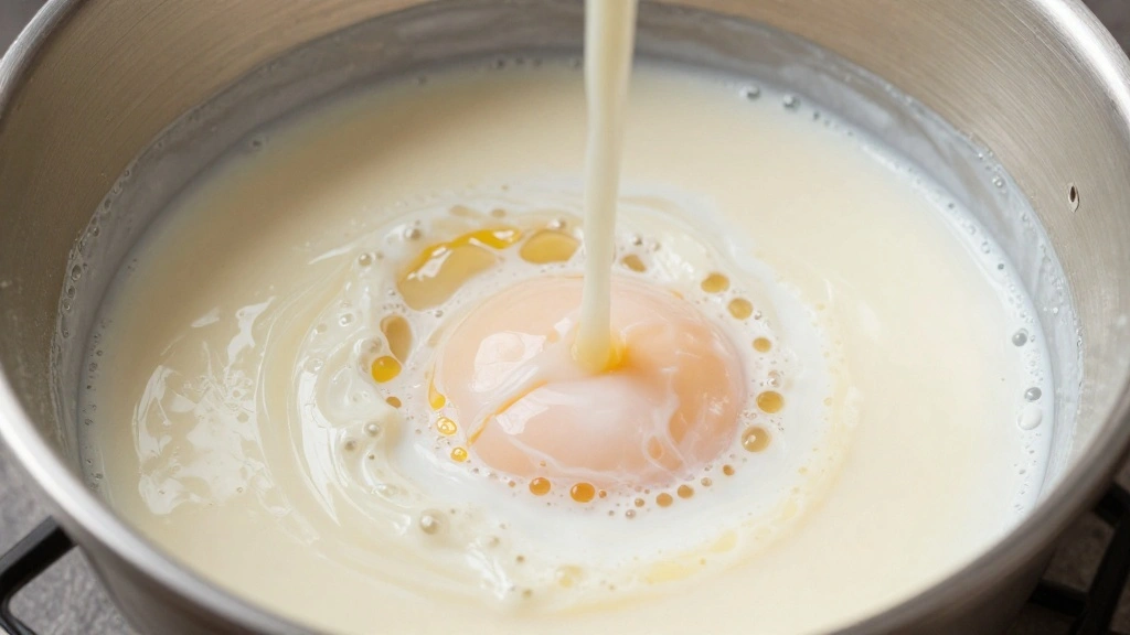 Blueberry Baked Oatmeal Recipe - Step 3: Combine Wet Ingredients 1