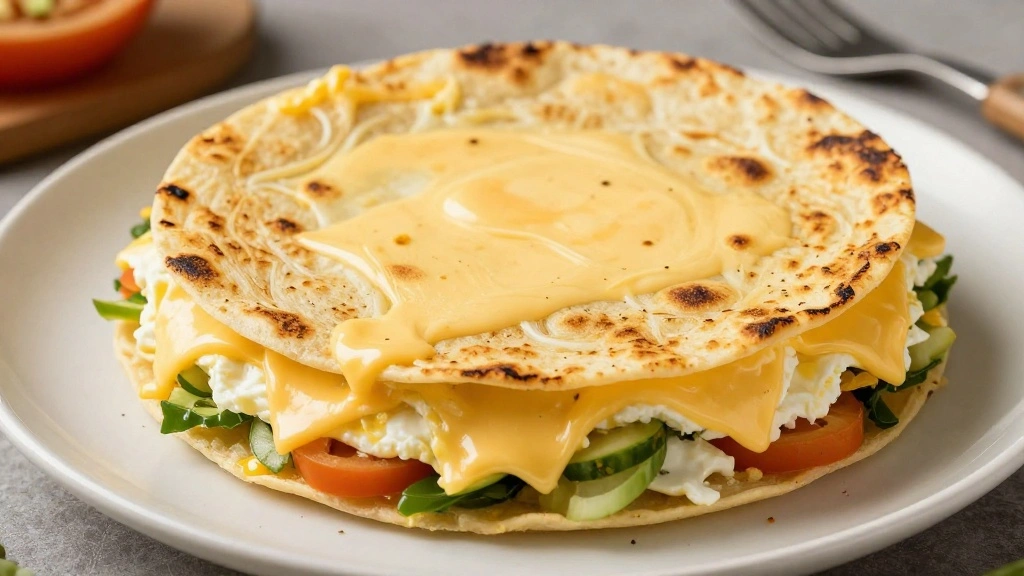 Breakfast Quesadilla Recipe - Step 5: Assemble Quesadilla 1
