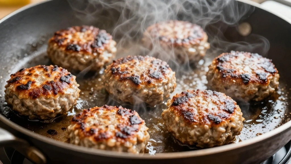 Breakfast Sliders Recipe for a Crowd - Step 2: Cook Sausage 1