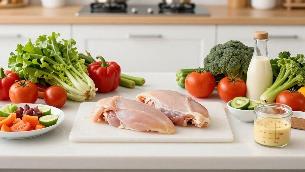 Buffalo Chicken Wrap Recipe - Step 1: Prepare Ingredients 1