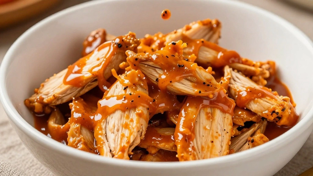 Buffalo Chicken Wrap Recipe - Step 4: Toss Chicken in Buffalo Sauce 1