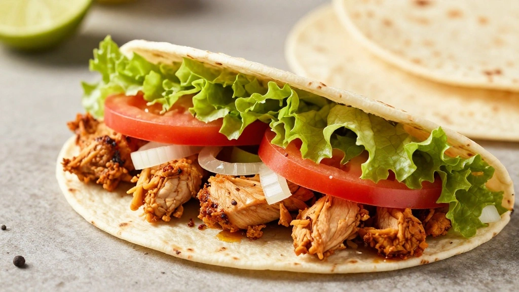 Buffalo Chicken Wrap Recipe - Step 7: Assemble the Wrap 1