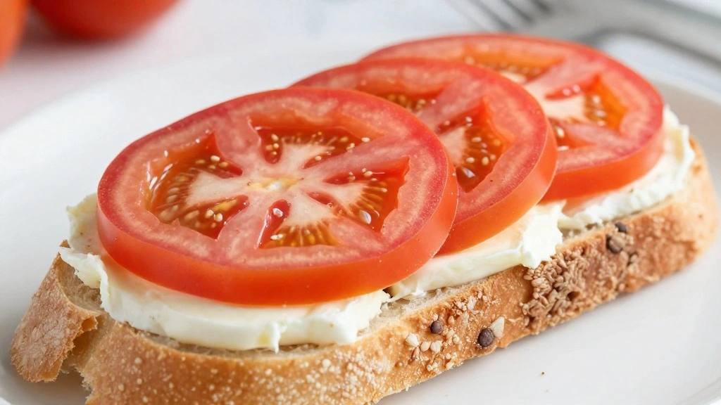 Caprese Sandwich Recipe - Step 4: Add Tomatoes 1