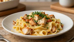 Chicken Alfredo Bake Recipe