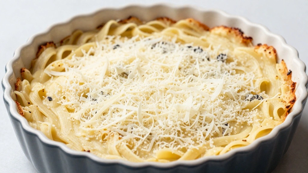 Chicken Alfredo Bake Recipe - Step 7: Add Cheese Topping 1