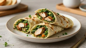 Chicken Pesto Wrap Recipe