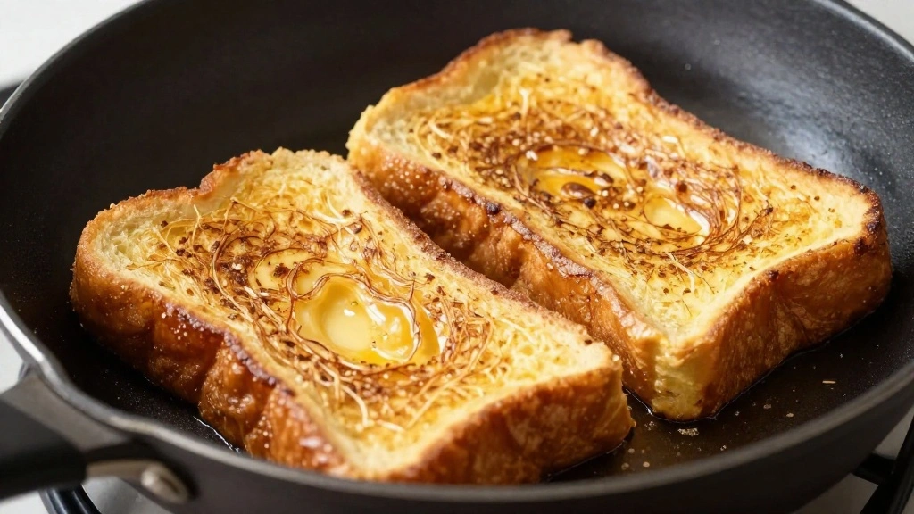 Classic French Toast Recipe - Step 5: Cook the French Toast 1