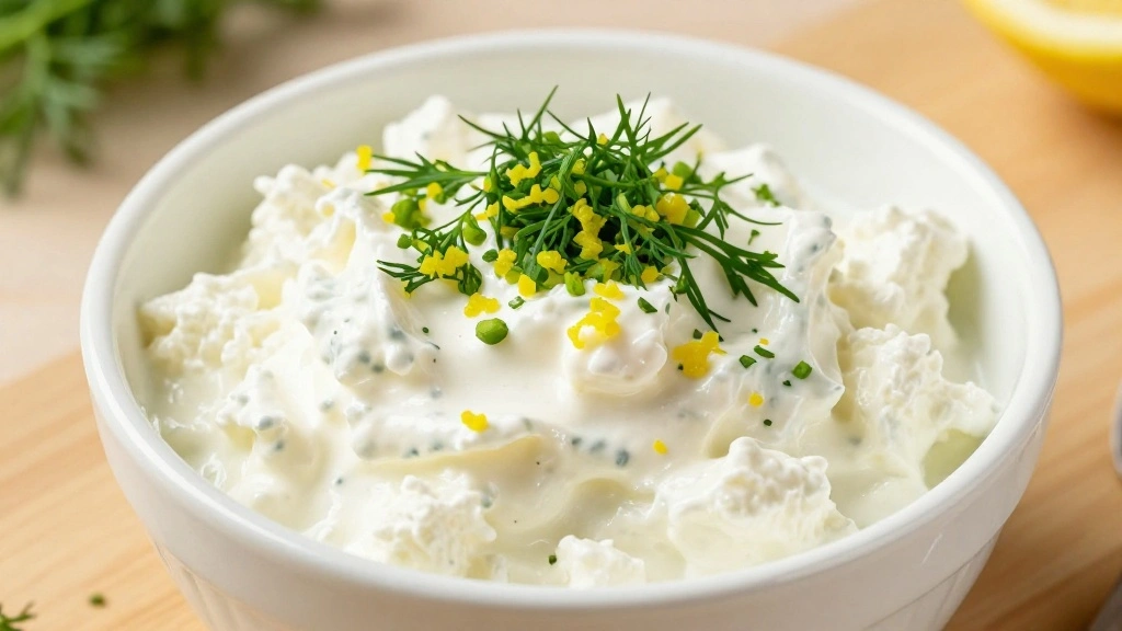 Cottage Cheese Bagel Recipe - Step 4: Prepare the Cottage Cheese Filling 1