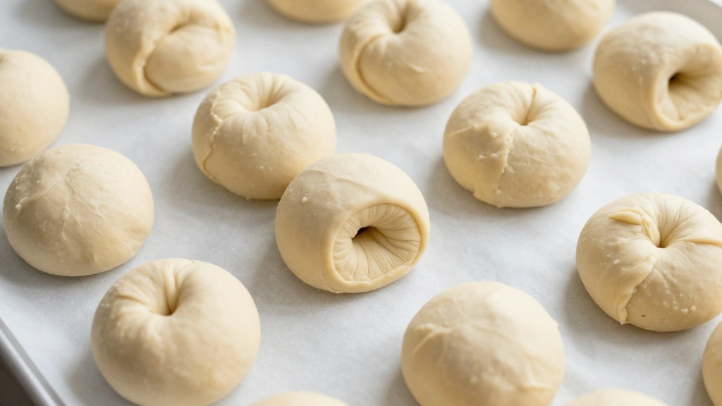 Cottage Cheese Bagel Recipe - Step 5: Shape the Bagels 1
