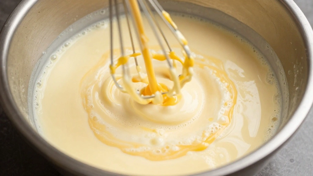 Fluffy Homemade Pancakes Recipe - Step 3: Combine Wet Ingredients 1