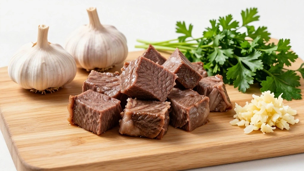 Garlic Butter Steak Bites Recipe - Step 1: Prepare Ingredients 1