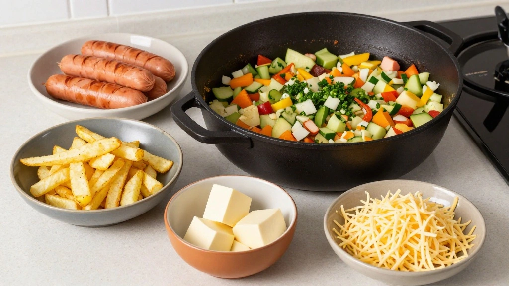 Hash Brown Breakfast Casserole Recipe - Step 1: Prepare Ingredients 1