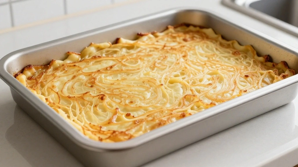 Hash Brown Breakfast Casserole Recipe - Step 3: Blind Bake Hash Browns 1