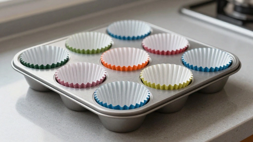 Healthy Banana Oat Muffins Recipe - Step 2: Prepare the Muffin Tin 1