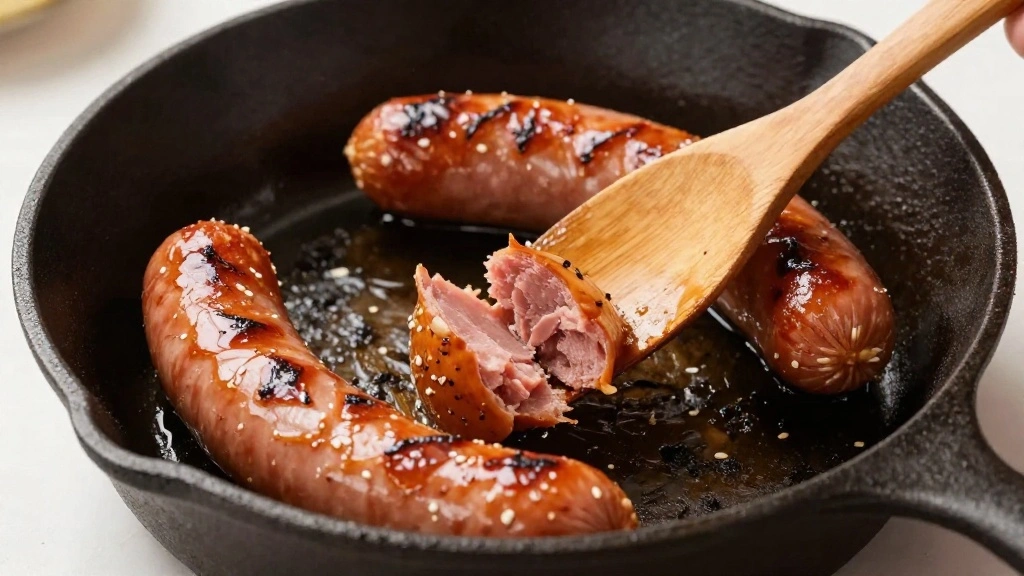 Homemade Biscuits and Gravy Recipe - Step 4: Cook the Sausage 1