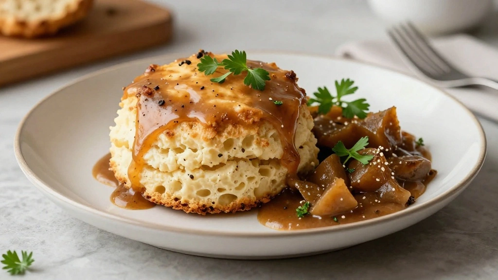 Homemade Biscuits and Gravy Recipe