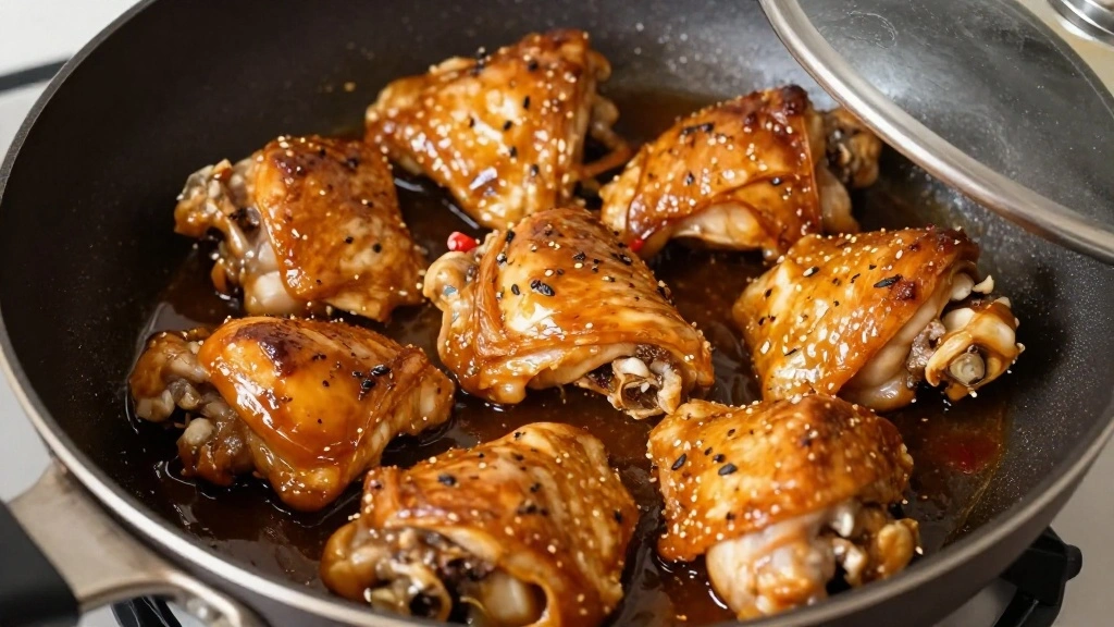 Honey Garlic Chicken Thighs Recipe - Step 5: Simmer the Chicken 1