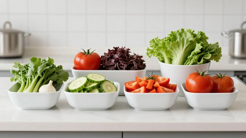 Mason Jar Salad Recipe for Meal Prep - Step 1: Prepare Ingredients 1