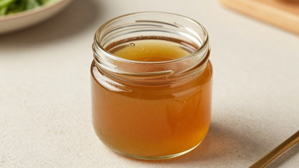 Mason Jar Salad Recipe for Meal Prep - Step 4: Layer Dressing 1