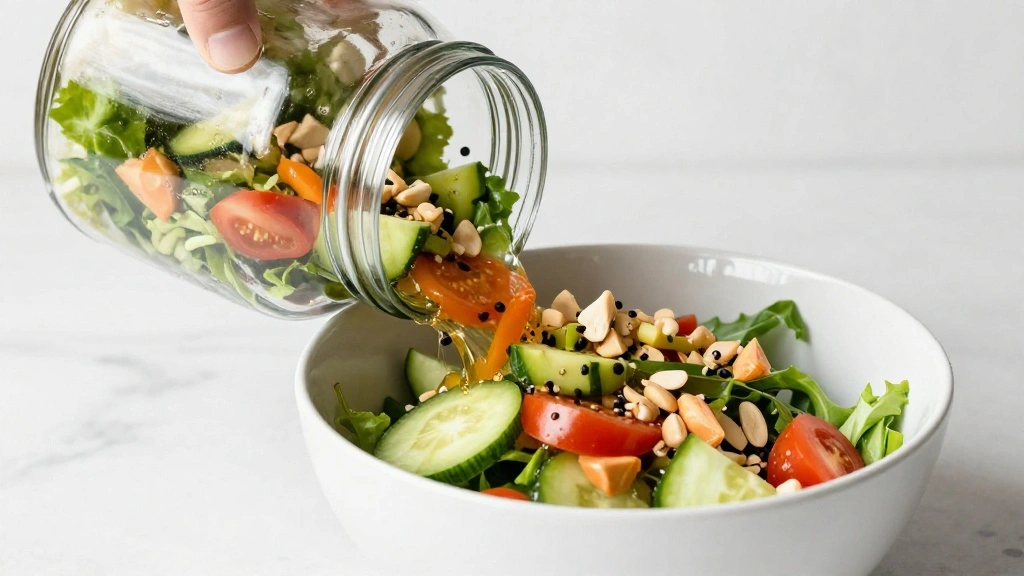 Mason Jar Salad Recipe for Meal Prep - Step 8: Serve the Salad 1