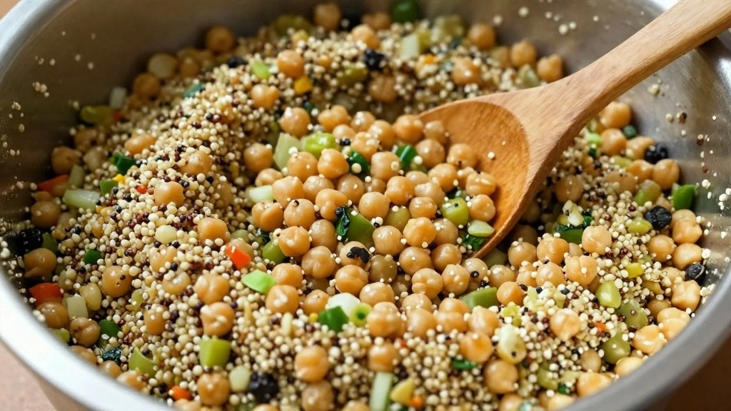 Mediterranean Chickpea Bowl Recipe - Step 6: Combine All Ingredients 1