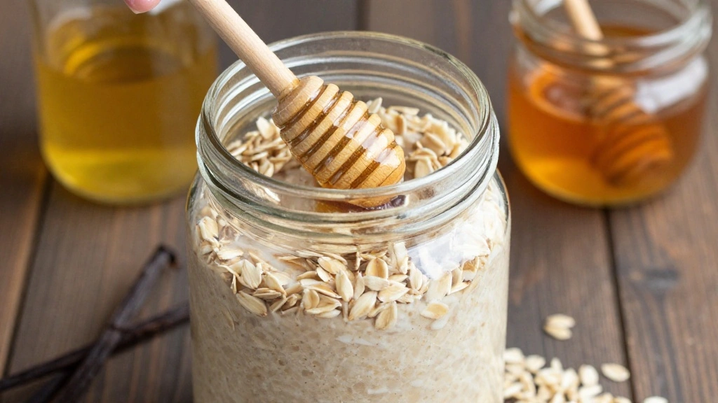 Overnight Oats Recipe for Busy Mornings - Step 3: Add Sweeteners 1