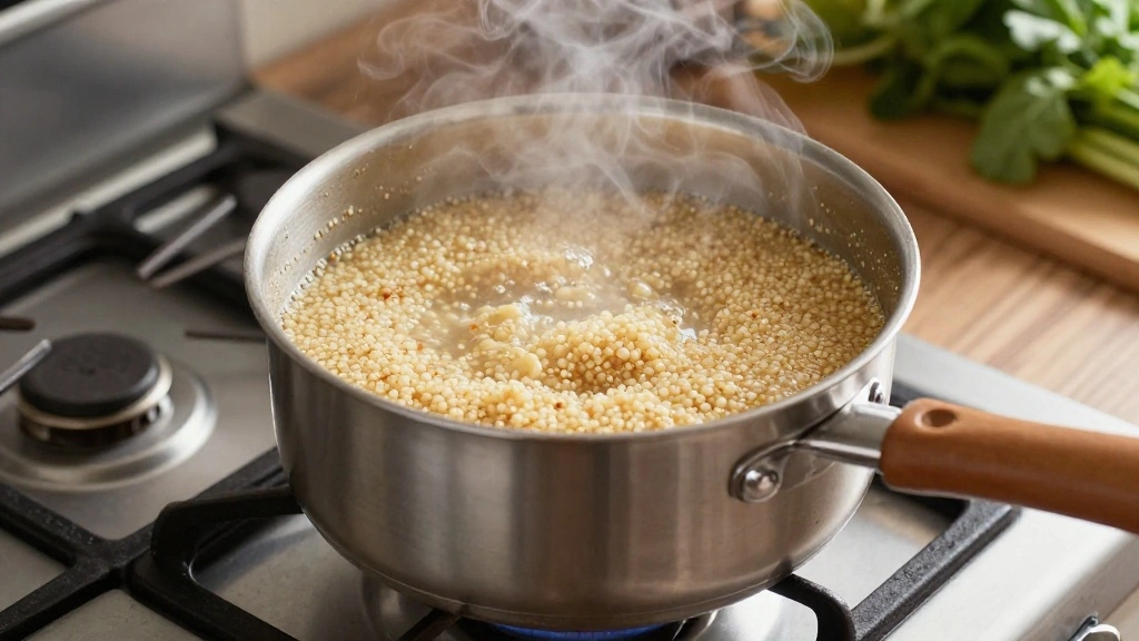 Quinoa Chicken Bowl Recipe - Step 2: Cook Quinoa 1