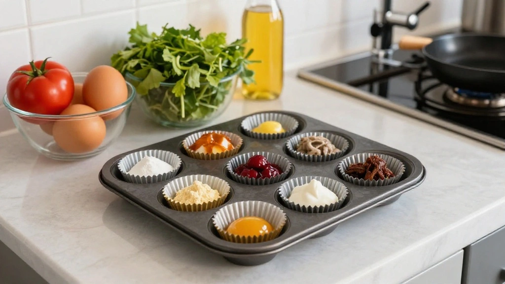 Sausage Egg Muffins Recipe for Meal Prep - Step 1: Prepare Ingredients 1