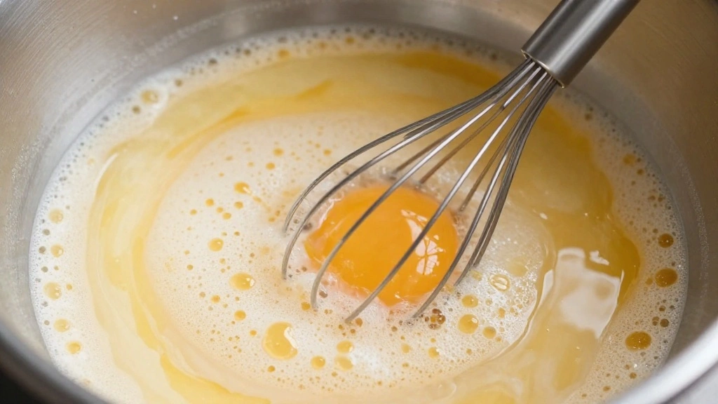Sausage Egg Muffins Recipe for Meal Prep - Step 3: Whisk Eggs 1