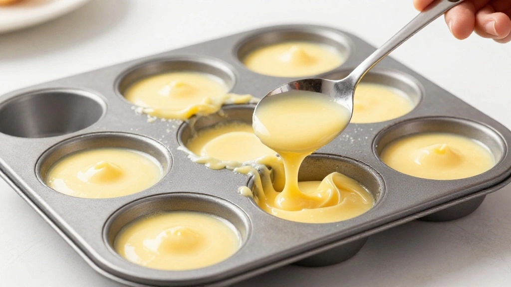 Sausage Egg Muffins Recipe for Meal Prep - Step 5: Fill Muffin Tin 1