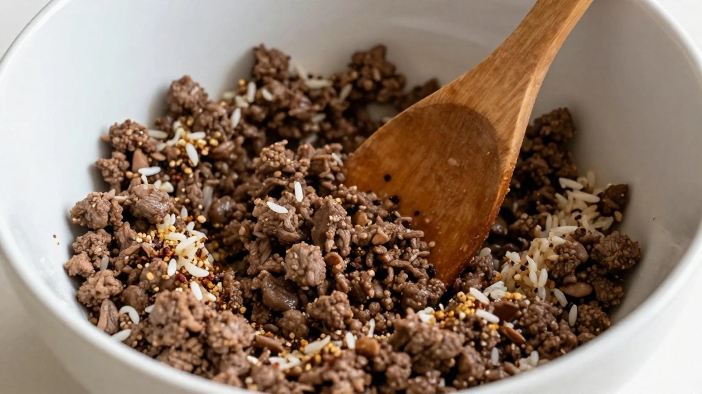 Stuffed Bell Peppers Recipe - Step 4: Mix the Filling 1